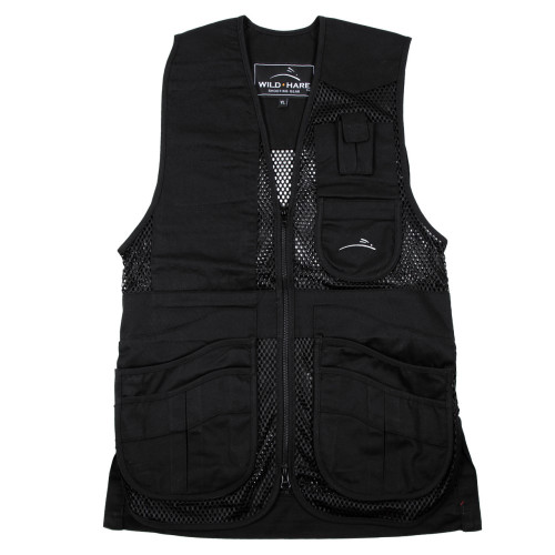 Wild Hare Heatwave Mesh Vest- Black-Front Wild Hare Heatwave Mesh Vest- Black-Front