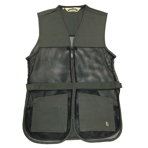 Bob Allen Full Mesh Dual Pad Shooting Vest-Sage   Bob Allen Full Mesh Dual Pad Shooting Vest-Sage
