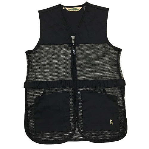 Bob Allen Full Mesh Dual Pad Shooting Vest-Black   Bob Allen Full Mesh Dual Pad Shooting Vest-Black