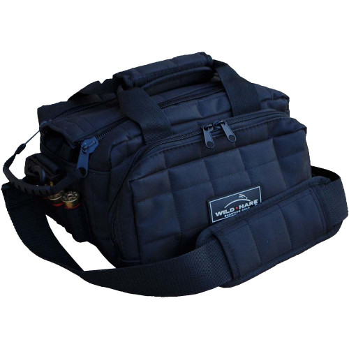Black Wild Hare Deluxe 6 Box Carrier with shotgun shells on side
