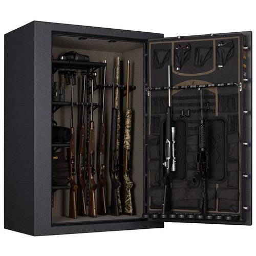 Browning Hell’s Canyon Gun Safe- HC49-Wide-Gloss Black- Interior