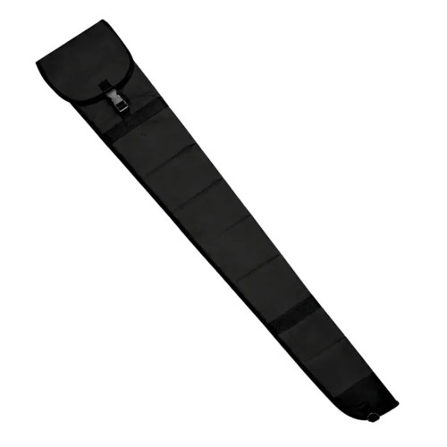 Black Bob Allen gun sleeve with buckle closure and padded sections