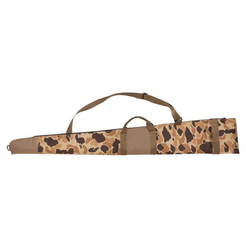 Browning Vintage Tan camo shotgun case with handles and strap