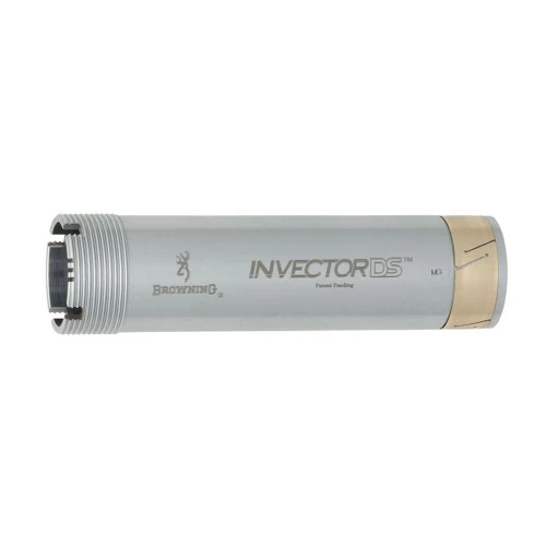 Browning Invector-DS 20g choke tube, silver with gold end
