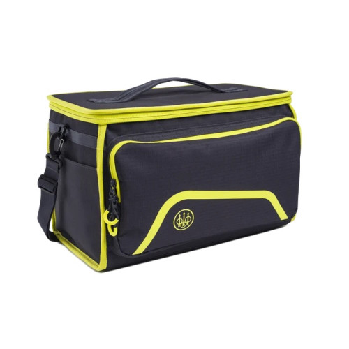 Beretta Challenge Cartridge Bag 250- Ebony & Sulphur Spring- Front Beretta Challenge Cartridge Bag 250- Ebony & Sulphur Spring- Front