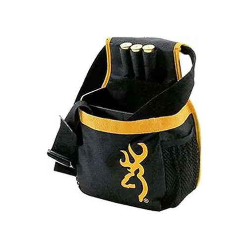 Browning Long Pure Buckmark Pouch-Black/Gold
