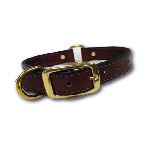 OmniPet Leather 1" Collar with Center Ring OmniPet Leather 1" Collar with Center Ring