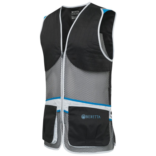 Beretta Full Mesh Shooting Vest - Brown Bark Performance