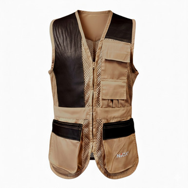 Nica Design6 2.0 Shooting Vest for Clay & Skeet - Khaki