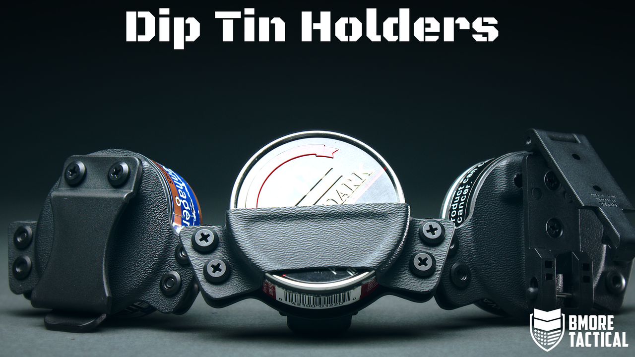 Dip can holder