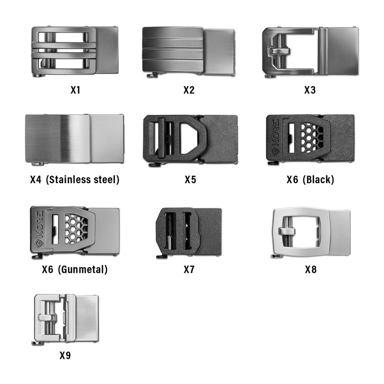 Kore Essentials | X1 Buckle & Black Tactical Belt