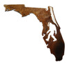 Florida Bigfoot Magnet - Bigfoot Gift