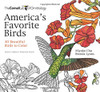 America's Favorite Birds: 40 Beautiful Birds to Color