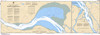 CHS Chart 6454: Mackenzie River / Fleuve Mackenzie (Kilometre / KilomÃ¨tre 90-147)