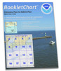 NOAA BookletChart 11341: Calcasieu Pass to Sabine Pass