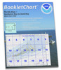 NOAA BookletChart 11442: Florida Keys Sombrero Key to Sand Key, Handy 8.5" x 11" Size. Paper Chart Book Designed for use Aboard Small Craft
