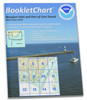 NOAA BookletChart 11545: Beaufort Inlet and Part of Core Sound;Lookout Bight, Handy 8.5" x 11" Size. Paper Chart Book Designed for use Aboard Small Craft