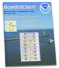 NOAA Booklet Chart 12348: Hudson River Coxsackie to Troy