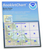 NOAA BookletChart 13270: Boston Harbor, Handy 8.5" x 11" Size. Paper Chart Book Designed for use Aboard Small Craft