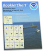 NOAA Booklet Chart 18664: Sacramento River Sacramento to Fourmile Bend
