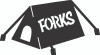 Pup Tent "Forks" MAGNET