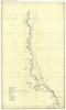Historical Chart: Little River Rock to Rocky Point 1874 (25x42)