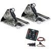 Lenco 16" x 12" Heavy Duty Performance Trim Tab Kit w\/LED Indicator Switch Kit 12V [RT16X12HDI]