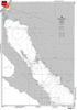 NGA Chart 21008: Golfo De California Northern Part, Approx. Size 21" x 29" (SMALL FORMAT WATERPROOF)
