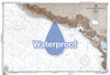 Waterproof NGA Chart 21026: Puerto Madero to Cabo Velas