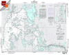 NGA Chart 21604: The Panama Canal From Gatun ToÃ¡Gamboa, Approx. Size 21" x 27" (SMALL FORMAT WATERPROOF)