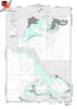 NGA Chart 25845: Puerto Viejo DeÃ¡AzuaÃ¡And Bahia De Las Calderas, Approx. Size 21" x 29" (SMALL FORMAT WATERPROOF)