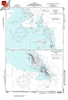 NGA Chart 26255: Racoon Cut, Approx. Size 21" x 30" (SMALL FORMAT WATERPROOF)