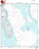 NGA Chart 26295: Tongue Of The Ocean-Southern Part, Approx. Size 21" x 28" (SMALL FORMAT WATERPROOF)