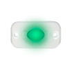 HEISE Marine Auxiliary Accent Lighting Pod - 1.5" x 3" - White\/Green [HE-ML1G]