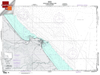 NGA Chart 28049: Approaches To Puerto Limon And Bahia De, Approx. Size 21" x 29" (SMALL FORMAT WATERPROOF)