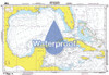 Waterproof NGA Chart 401: Gulf of Mexico - N. Atlantic Ocean - Int. 401