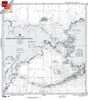 NGA Chart 532: Russia United States Bering Sea And Bering Strait, Approx. Size 21" x 23" (SMALL FORMAT WATERPROOF)