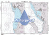 Waterproof NGA Chart 54266: Ports of Durres and Vlore