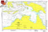 NGA Chart 603: Australia North Coast-Adjacent Waters, Approx. Size 21" x 31" (SMALL FORMAT WATERPROOF)