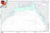 NGA Chart 63020: Kalingapatam To Goyangyi Kyun [Indian Oc, Approx. Size 21" x 31" (SMALL FORMAT WATERPROOF)