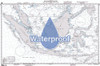 Waterproof NGA Chart 632: Strait of Malacca to Banda Sea