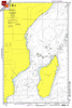 NGA Chart 701: Maputo To Mogadiscio, Approx. Size 21" x 32" (SMALL FORMAT WATERPROOF)