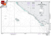 NGA Chart 71015: Bengkulu ToÃ¡SelatÃ¡SundaÃ¡IncludingpulauÃ¡Mega AndÃ¡PulauÃ¡Enggano, Approx. Size 21" x 30" (SMALL FORMAT WATERPROOF)