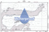 Waterproof NGA Chart 73012: Teluk tomini and North Coast of Sulawesi