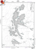 NGA Chart 73016: Halmahera And Adjacent Islands Malay Ar, Approx. Size 21" x 29" (SMALL FORMAT WATERPROOF)