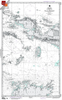 NGA Chart 73020: Halmahera To Gulf Of Carpentaria, Approx. Size 21" x 34" (SMALL FORMAT WATERPROOF)