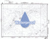 Waterproof NGA Chart 81002: Caroline Islands - Western Part