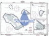 Waterproof NGA Chart 81345: Mortlock Islands East Caroline Islands