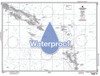Waterproof NGA Chart 82020: Solomon Is to Vanuatu (New Hebrides)