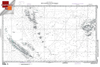 NGA Chart 82030: New Caledonia To Fiji Is And Vanuatu, Approx. Size 21" x 31" (SMALL FORMAT WATERPROOF)